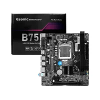 Placa Mãe Micro-atx Intel B75 LGA 1155 Ddr3 Montagem PC Desktop Upgrade 2