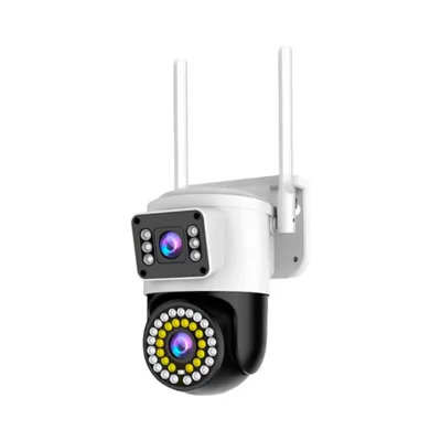 Câmera Ip Ptz Externa 3mp Full Hd, Visão Noturna Colorida, Wireless, Segurança Casa, Comércio, Até 30m