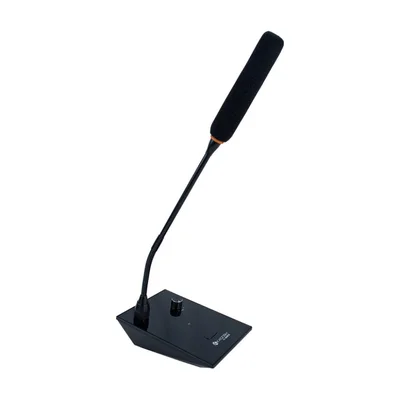 Microfone Gooseneck 45cm Kg-845cb Cápsula Condensadora Kadosh