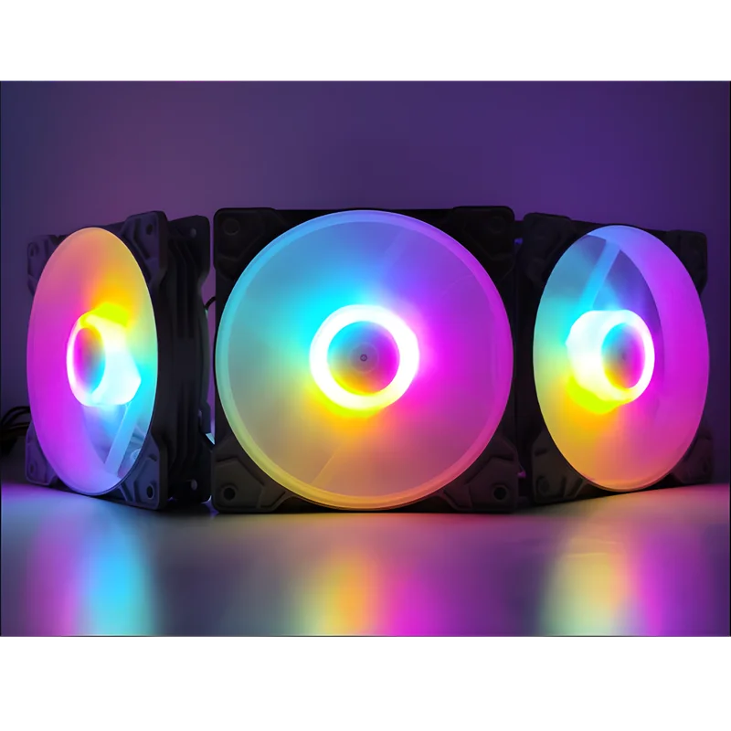 Cooler Fan Snaker Shadow LED ARGB 120mm Silencioso PC Preto 5