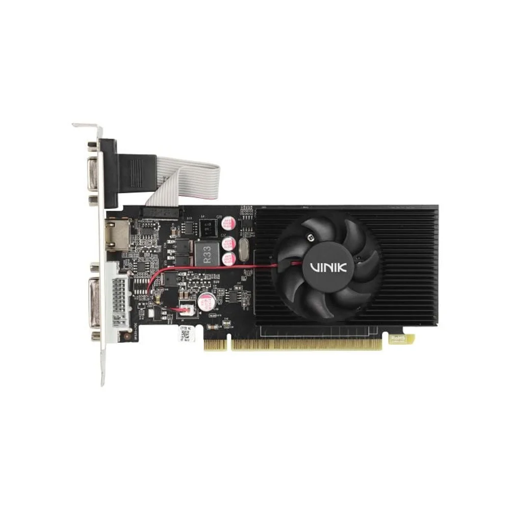 Imagem 3 de 5 do produto Vga Geforce 4gb Gt730, Vinik Ddr3, 128 Bits, Vga/dvi/hdmi, Low Profile, Single Fan - Gpuvk7304gblp0h2