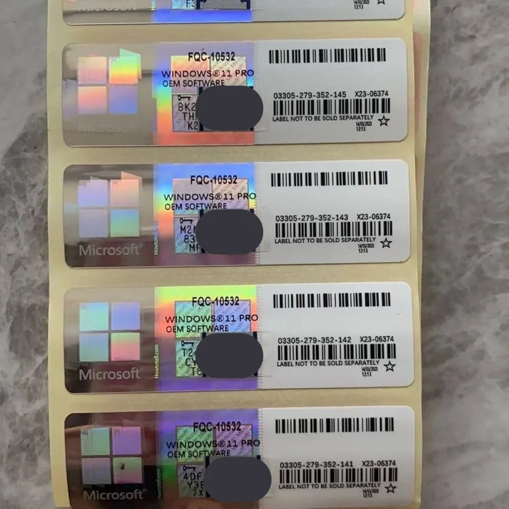 Imagem 3 de 3 do produto WINDOWS 11 Pro OEM Etiquetas Licença com envelope e mídia física (serial Key)