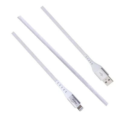 Cabo Usb-a Para Lightning 1,2 M,   Iplace, Branco