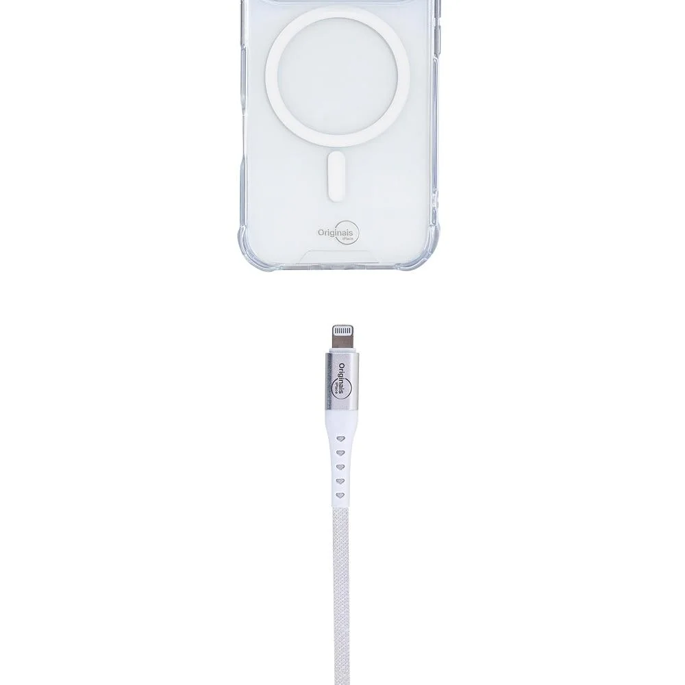 Imagem 3 de 5 do produto Cabo Usb-c Para Lightning 1,2 M,   Iplace, Branco