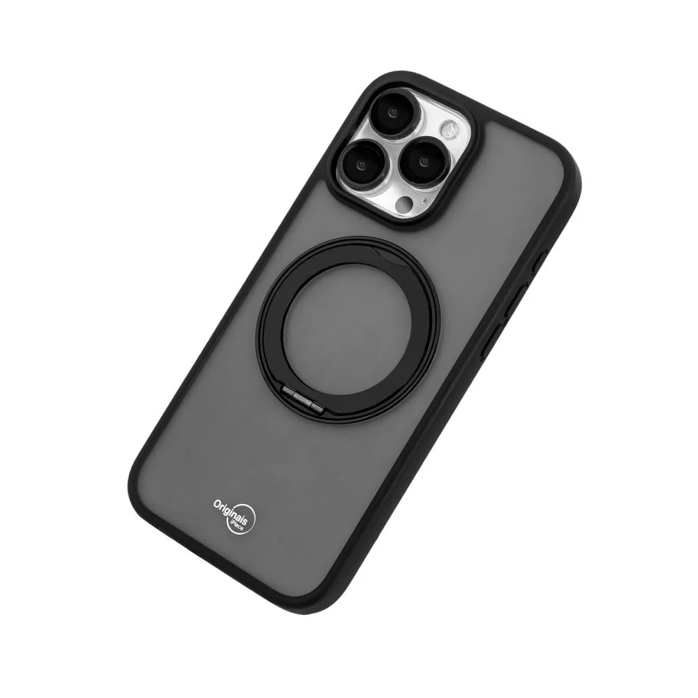 Imagem 2 de 5 do produto Capa Iphone 16 Pro   Iplace, Stand Preta