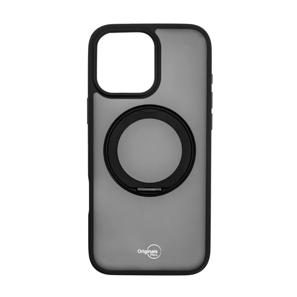 Imagem 4 de 5 do produto Capa Iphone 16 Pro   Iplace, Stand Preta