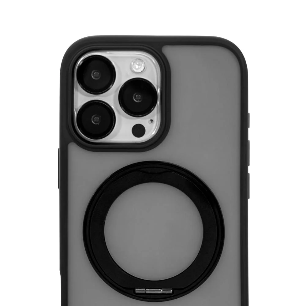 Imagem 5 de 5 do produto Capa Iphone 16 Pro   Iplace, Stand Preta
