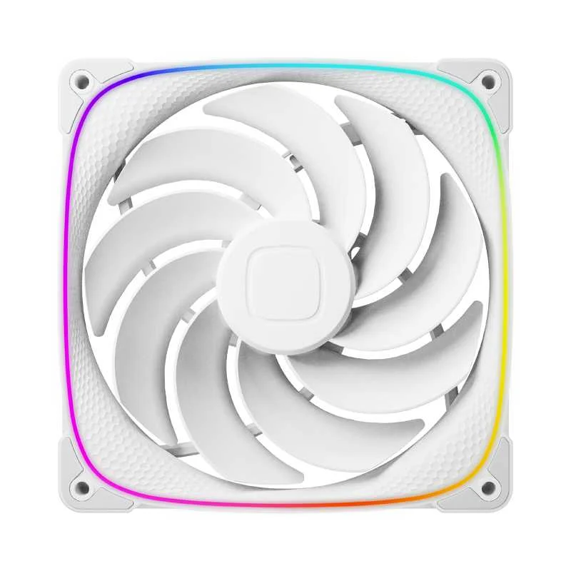 Fan Geometric Future Squama 2503r-14w ARGB 140mm Branco Reverse Blade 4