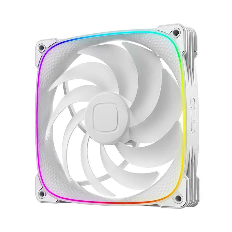 Fan Geometric Future Squama 2503w-14s ARGB 140mm Branco Un. 4