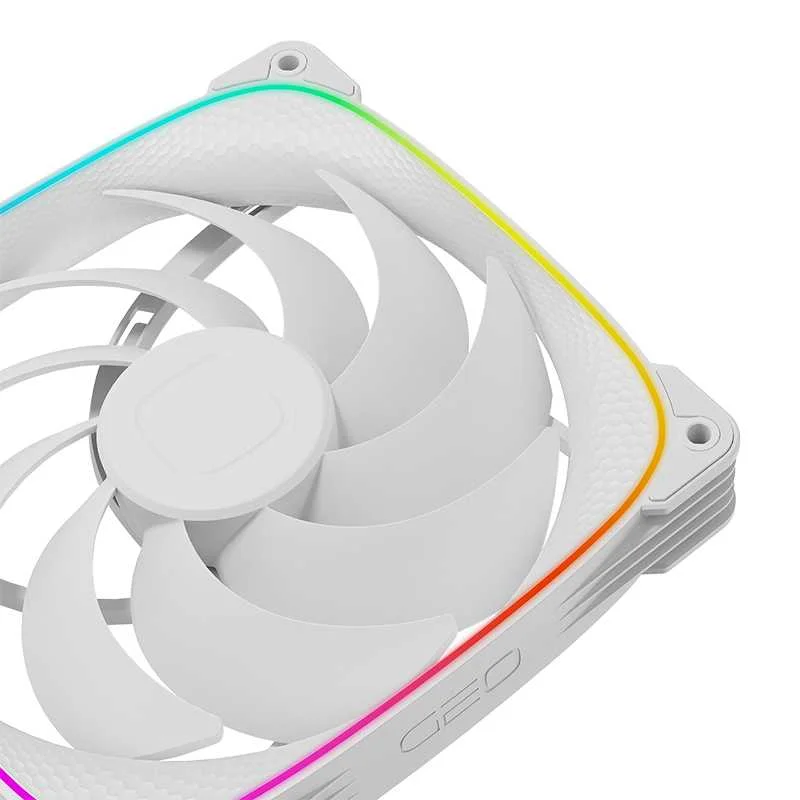Fan Geometric Future Squama 2503w-14s ARGB 140mm Branco Un. 5