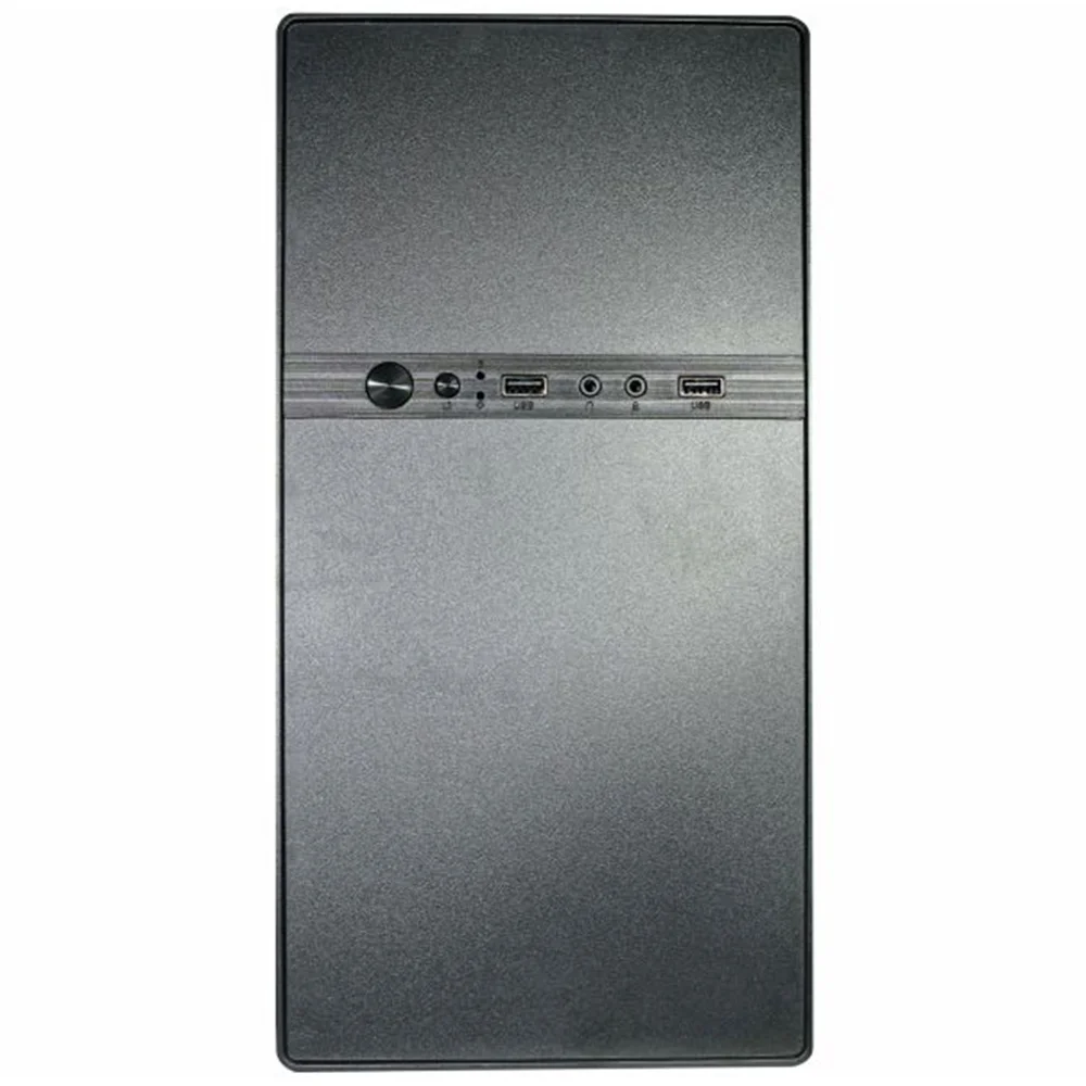 Imagem 5 de 5 do produto Gabinete Office K-mex Gm-0368, Fonte 200w Inclusa, Cabo De Energia, Micro Atx / Itx - Preto