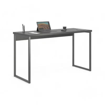 Mesa Home Office Escrivaninha Industriale 1,20 Preta