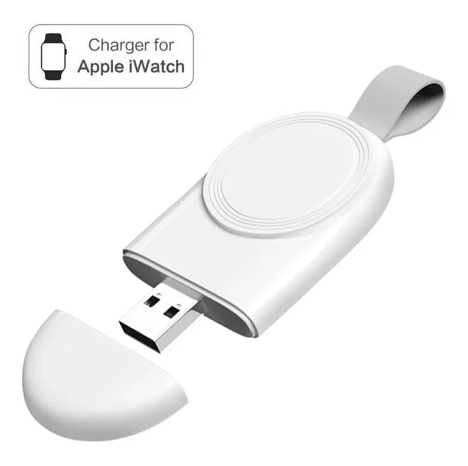 Imagem 2 de 3 do produto Carregador Para Apple Watch Portátil Magnético Branco