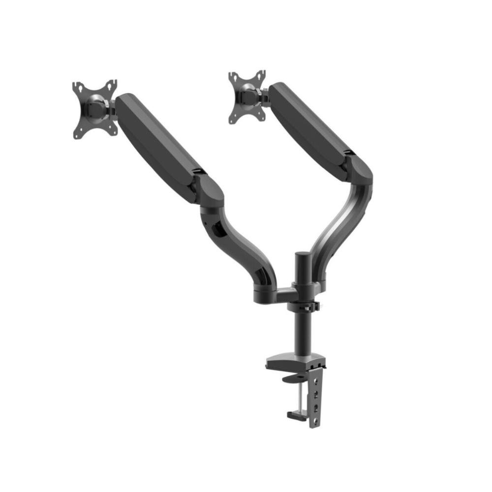 Suporte Para 2 Monitores / Tvs Até 27 - Articulado Com Pistão A Gás E Ajuste De Altura - Smg803