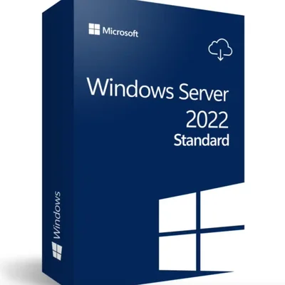 WINDOWS Server Standard 2022 Microsoft Cartão Fisico Chave Ativação