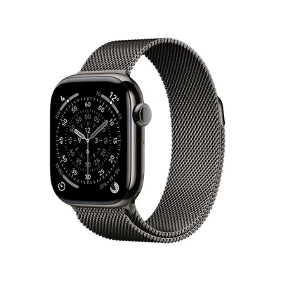 Apple Watch Series 11 Gps + Cellular - Caixa Ardósia De Titânio – 42 Mm - Pulseira Ardósia Estilo Milanês