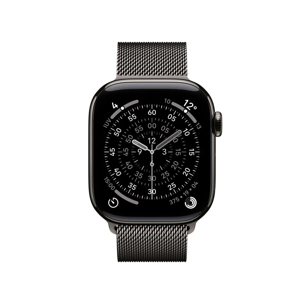 Imagem 3 de 5 do produto Apple Watch Series 11 Gps + Cellular - Caixa Ardósia De Titânio – 42 Mm - Pulseira Ardósia Estilo Milanês