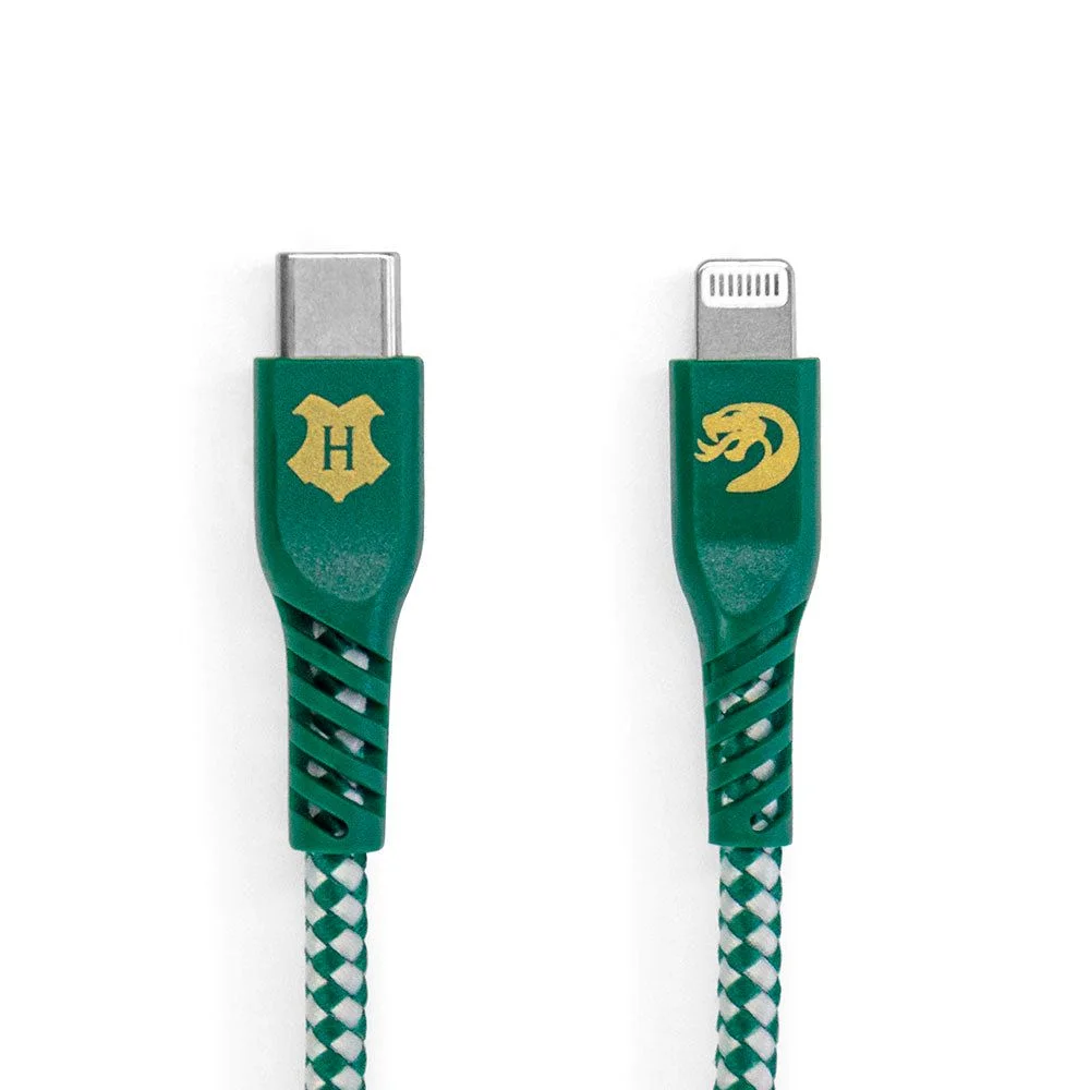 Imagem 4 de 4 do produto Cabo Lightning Para Usb-c Verde | Sonserina Harry Potter - Iwill