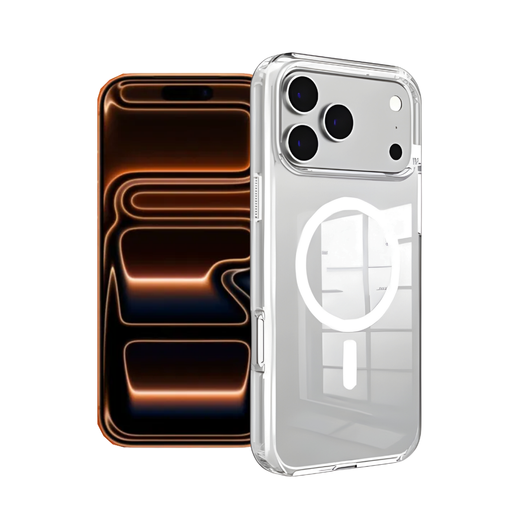 Capa Capinha Transparente Magsafe Para Iphone 17 Pro Max