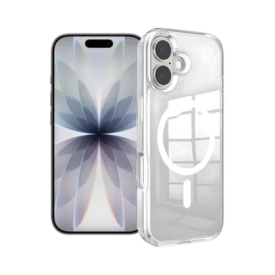 Capa Capinha Transparente Magsafe Para Iphone 17