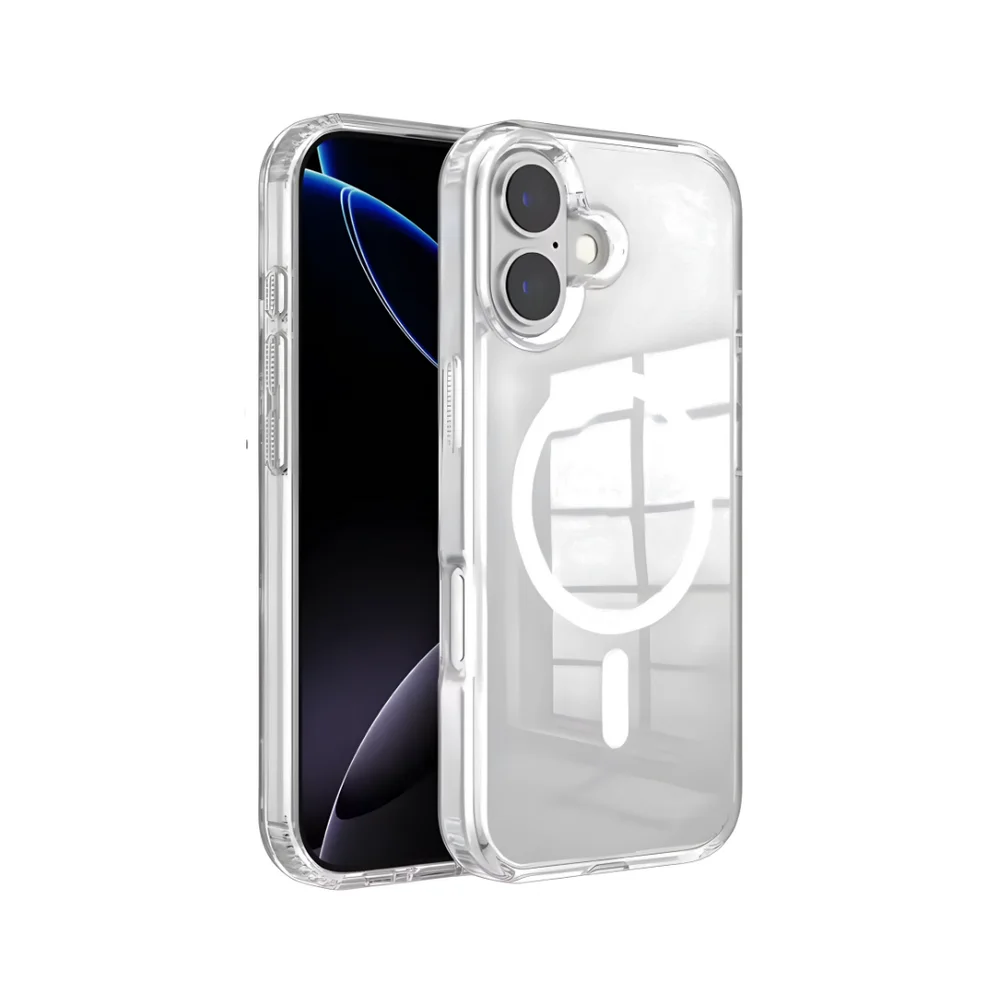 Imagem 3 de 3 do produto Capa Capinha Transparente Magsafe Para Iphone 17