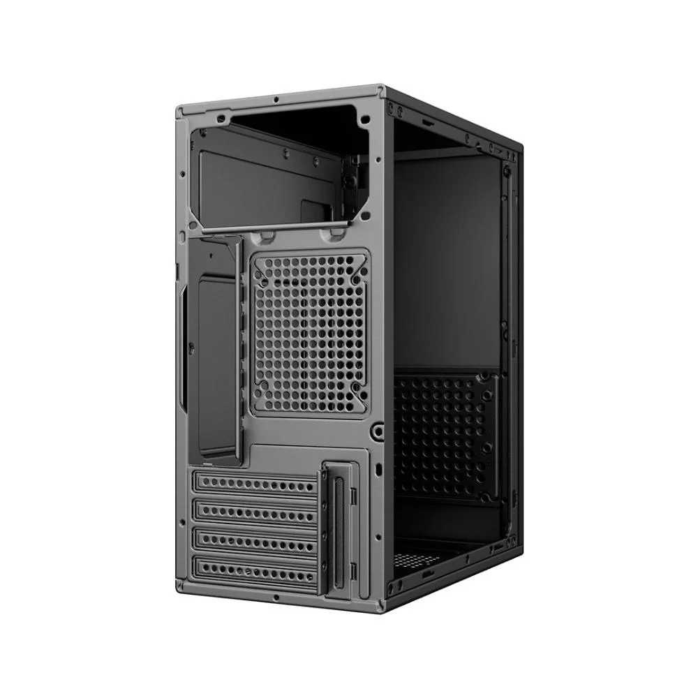 Imagem 2 de 5 do produto Gabinete C3tech Mt-36bk Mid Tower Usb S/ Fan C/ Fonte Preto