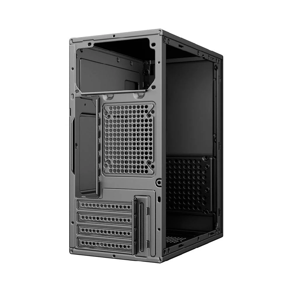 Imagem 3 de 5 do produto Gabinete C3tech Mt-36bk Mid Tower Usb S/ Fan C/ Fonte Preto