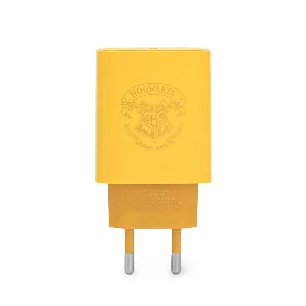 Imagem 2 de 4 do produto Carregador Usb-c 33w Amarelo | Lufa-lufa Harry Potter - Iwill