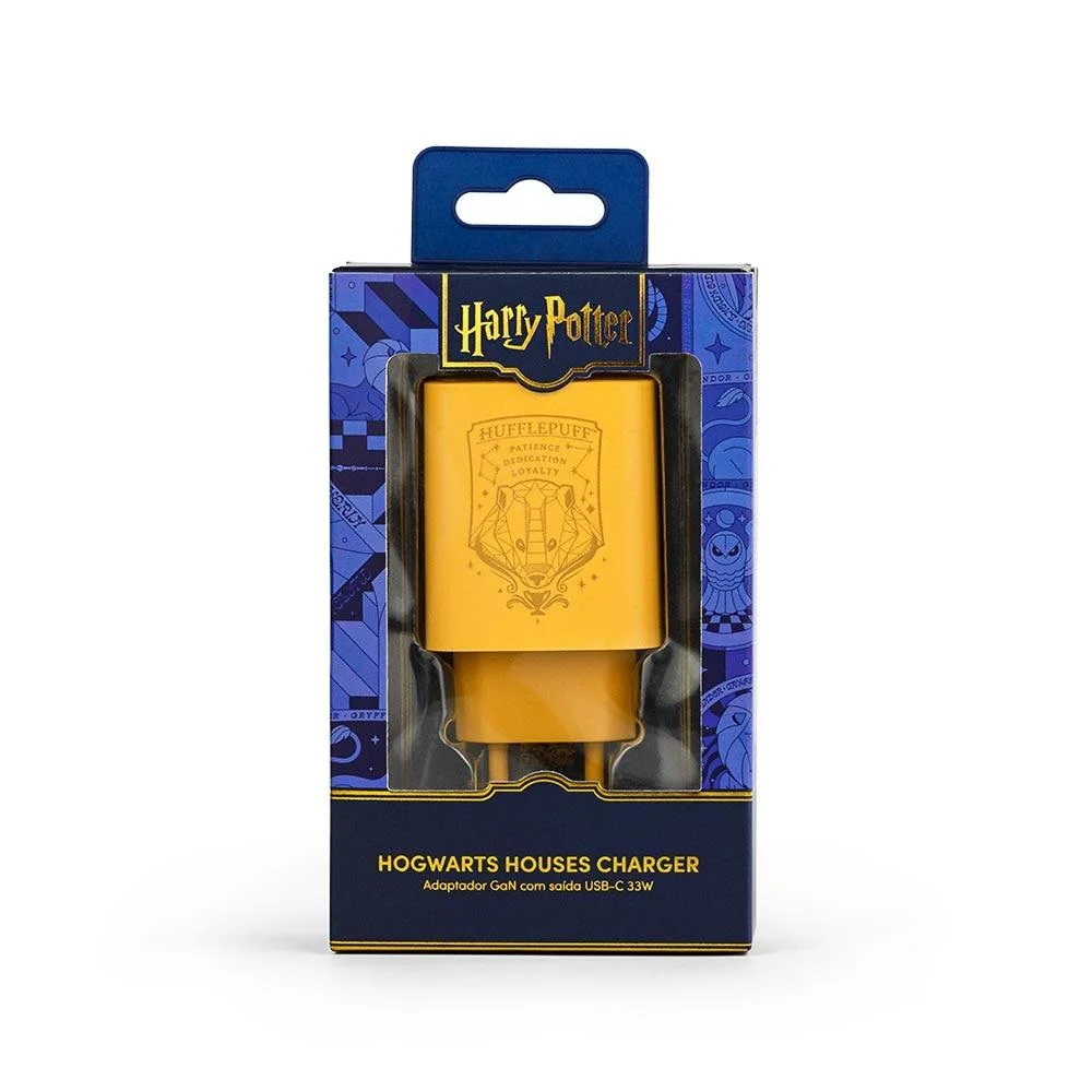Imagem 4 de 4 do produto Carregador Usb-c 33w Amarelo | Lufa-lufa Harry Potter - Iwill