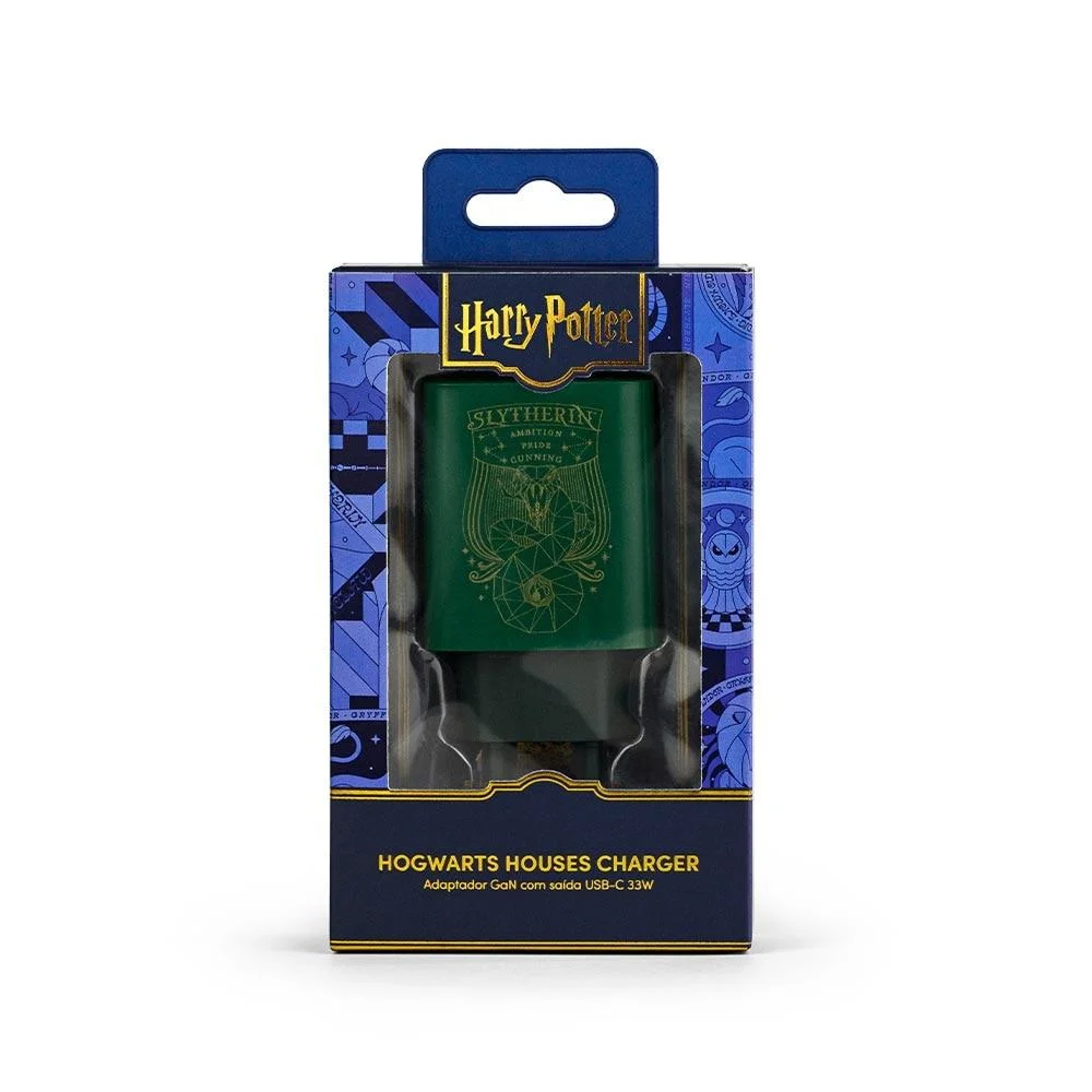 Imagem 4 de 4 do produto Carregador Usb-c 33w Verde | Sonserina Harry Potter - Iwill