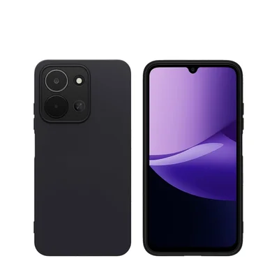 Capa Protetora Para Smartphone  Redmi 15c 5g, Preto