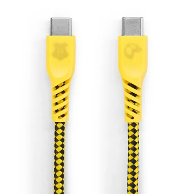 Cabo Usb-c Para Usb-c Amarelo | Lufa-lufa Harry Potter - Iwill
