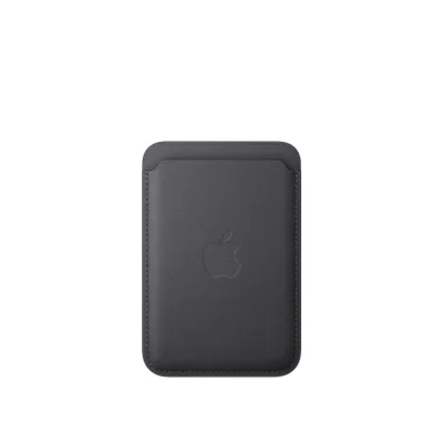 Carteira Com Magsafe De Tecido Finewoven Para Iphone - Preto