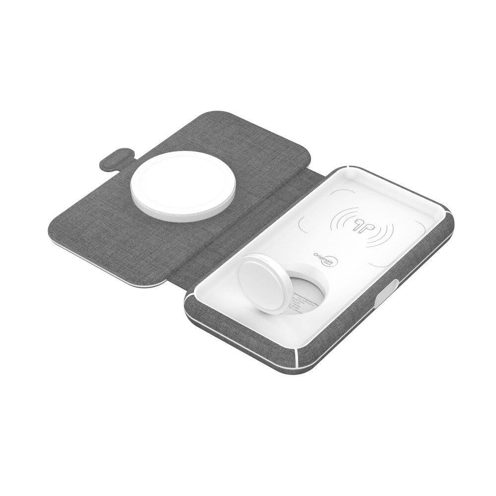 Carregador 3 Em 1 Magsafe Dobrável,   Iplace
