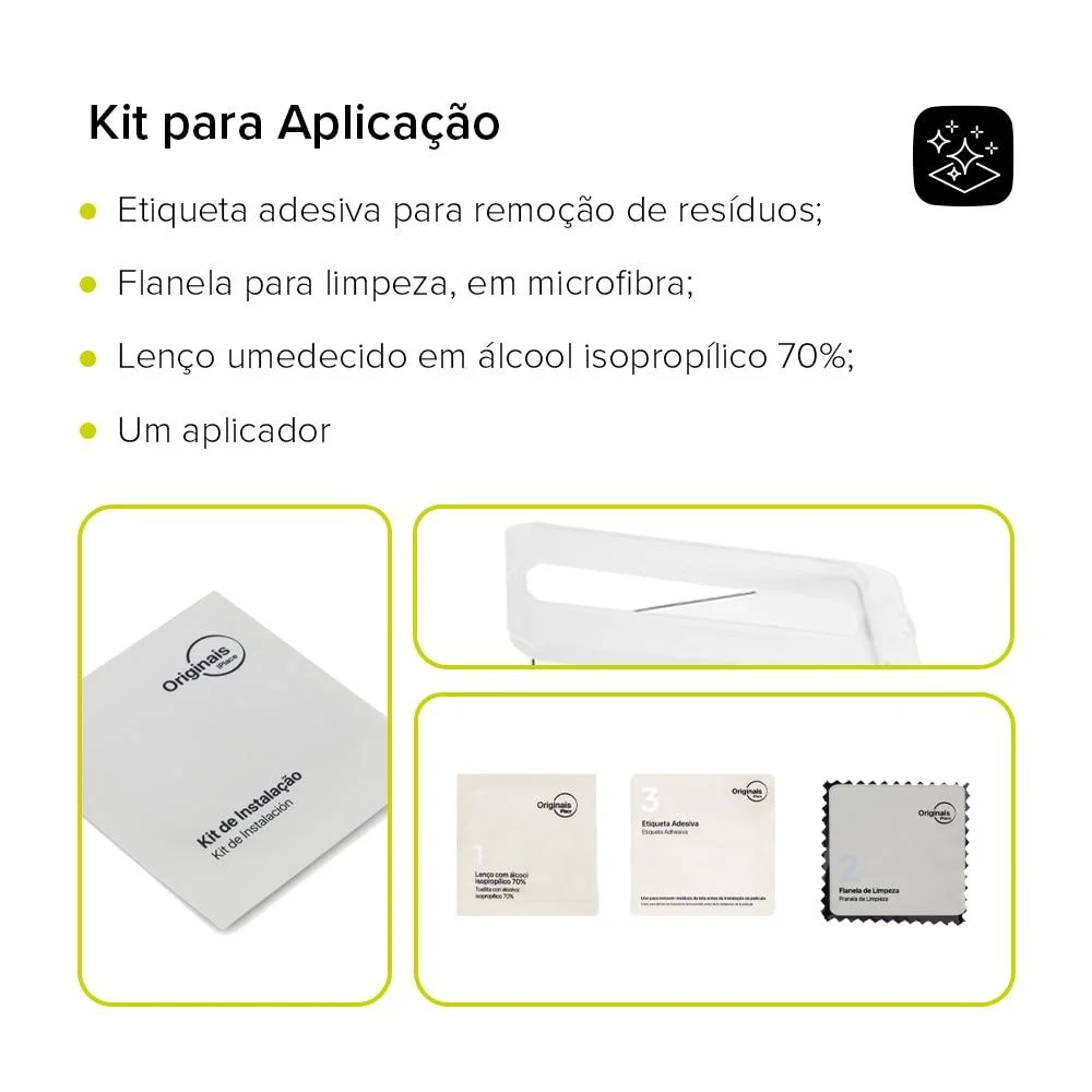 Imagem 5 de 5 do produto Película De Privacidade Iphone 16 Plus,   Iplace
