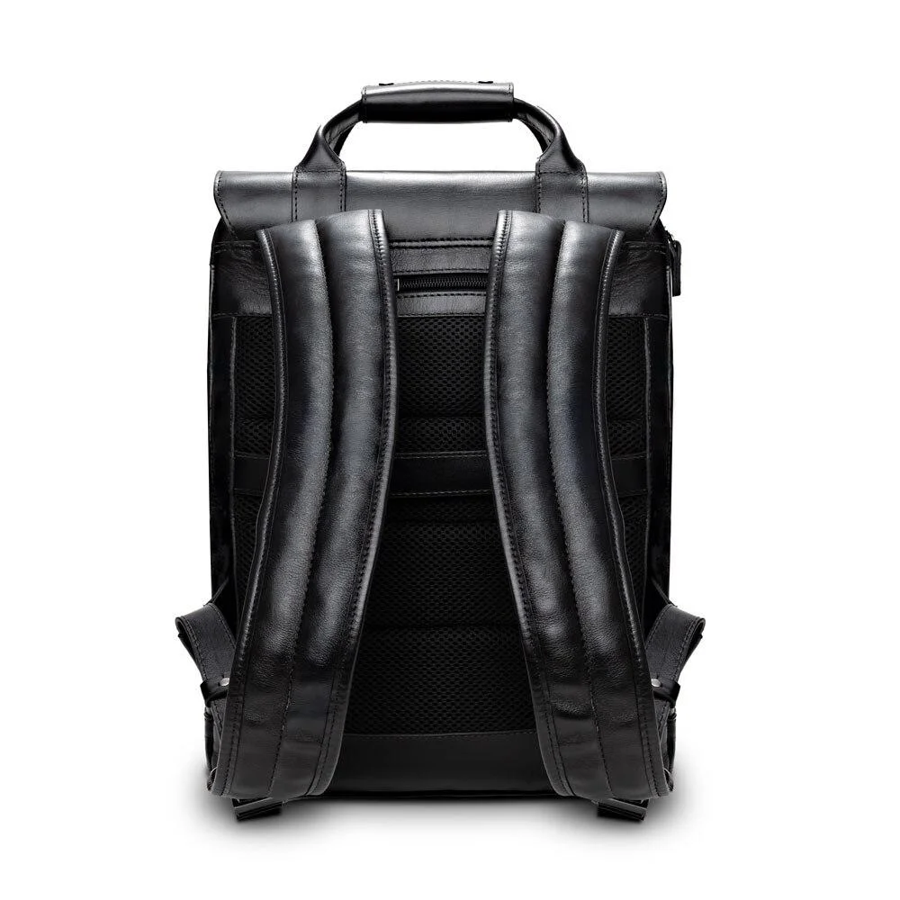 Imagem 2 de 5 do produto Mochila De Couro Pampas Côrtes,   Iplace, Preta