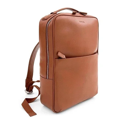 Mochila Para Macbook 16'' Iplace, Pampas, Originas Iplace, Couro Marrom