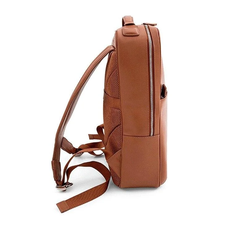 Imagem 3 de 5 do produto Mochila Para Macbook 16'' Iplace, Pampas, Originas Iplace, Couro Marrom