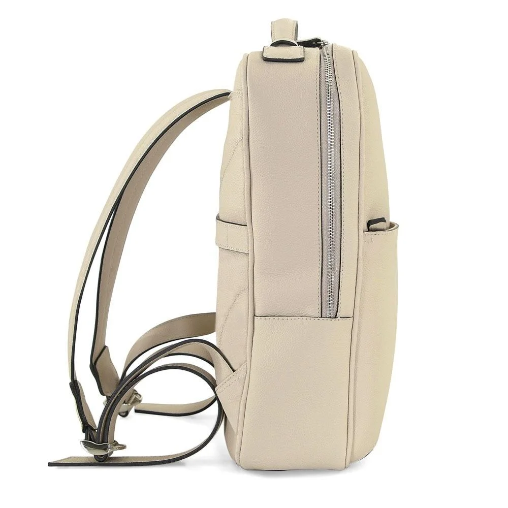 Imagem 4 de 5 do produto Mochila Para Macbook 16'' Iplace, Pampas, Couro Bege