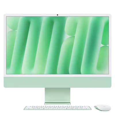 Imac 24", M4, Cpu 10 Núcleos E Gpu 10 Núcleos, Memória Unificada 16gb, 256gb SSD - Verde