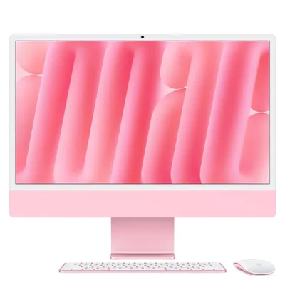 Imac 24", M4, Cpu 10 Núcleos E Gpu 10 Núcleos, Memória Unificada 16gb, 512gb SSD - Rosa