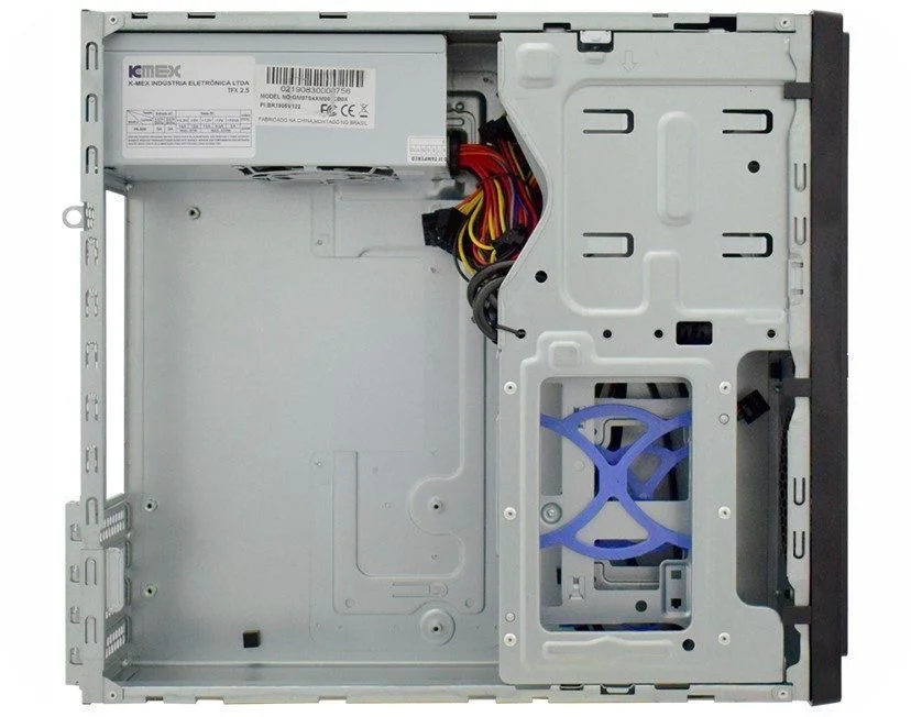 Imagem 2 de 5 do produto Gabinete K-mex Modelo Slim Gm-07s4 Preto