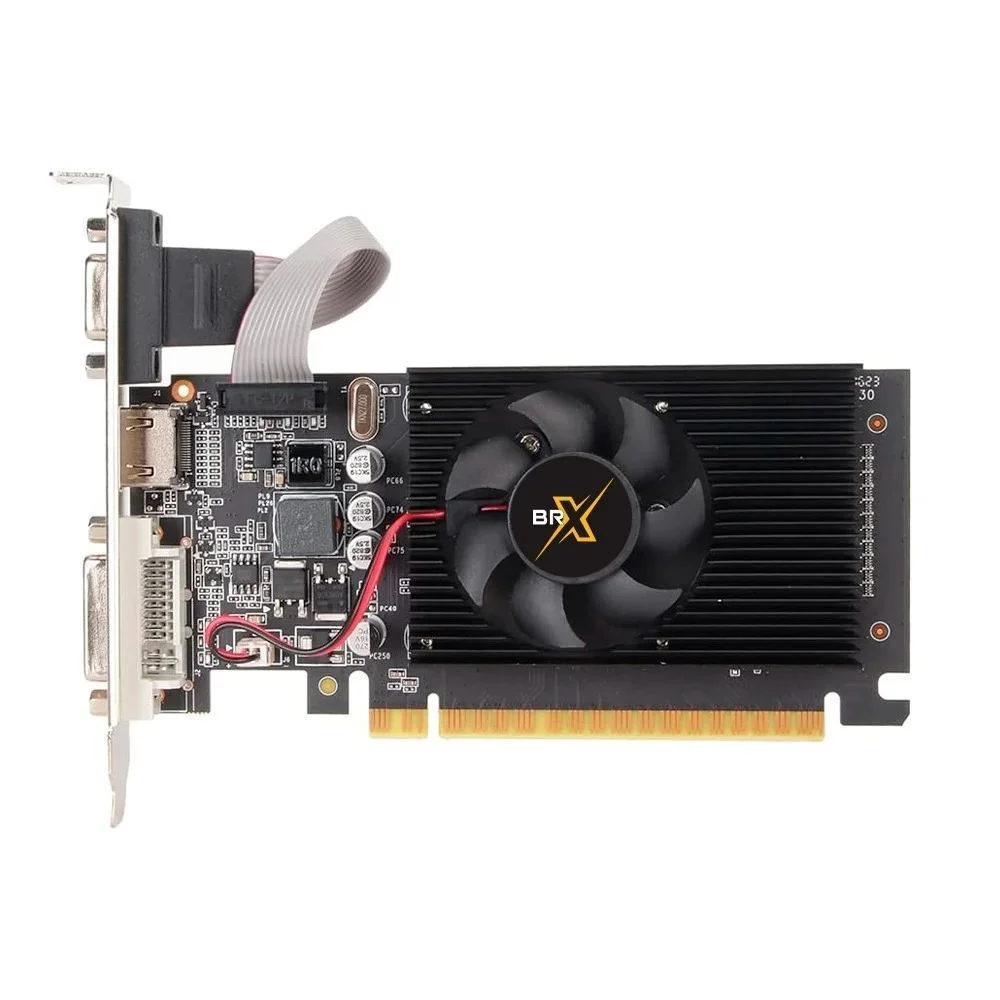 Placa De Video Brx Geforce Gt 610, 2gb, Ddr3, 64 Bits HDMI, Vga, Dvi Placa De Video Brx Geforce Gt 610, 2gb, Ddr3, 64 Bits HDMI, Vga, Dvi