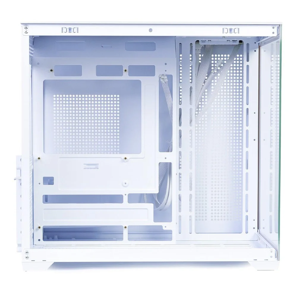 Imagem 5 de 5 do produto Gabinete Gamer Round5 Genos White, Aquário, Mid Tower, Lateral De Vidro, Atx, Sem Fans, Branco, R5-genos-w-2190