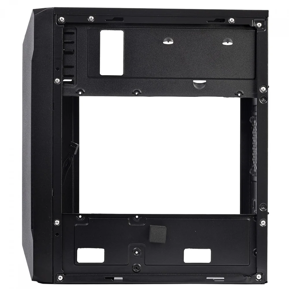 Imagem 3 de 5 do produto Gabinete Gamer Round5 Mants Black, Mini Tower, Lateral De Vidro, Matx, Sem Fans, Preto, R5-mants-b-2178