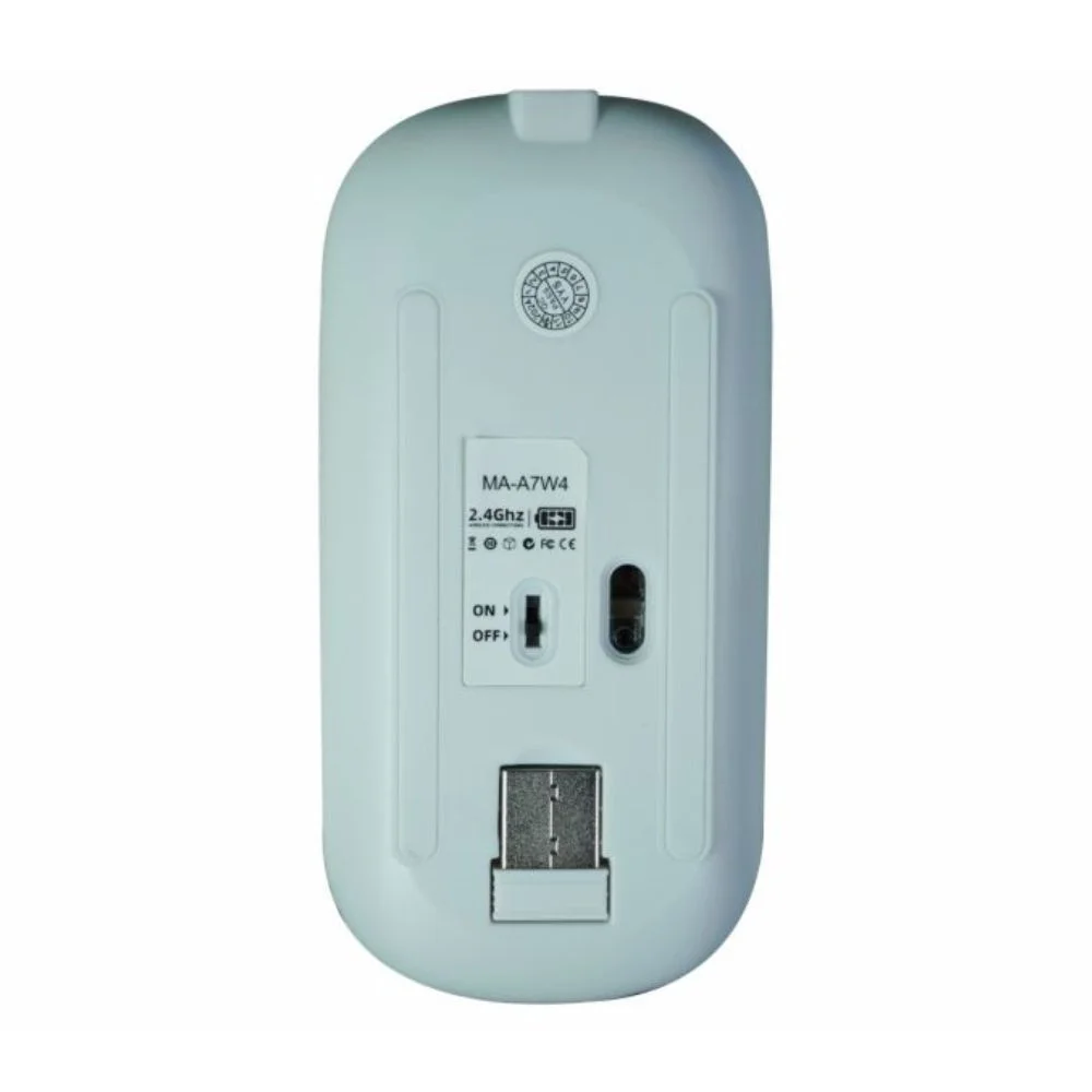 Imagem 5 de 5 do produto Mouse Sem Fio Kmex Ma-a7w4 1200dpi Branco