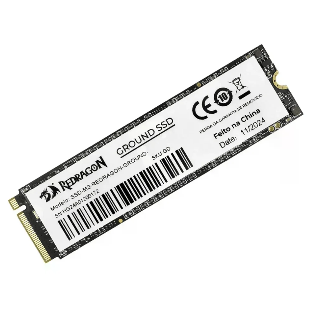 SSD Redragon M.2 512gb Ground Nvme - Gd-411 SSD Redragon M.2 512gb Ground Nvme - Gd-411