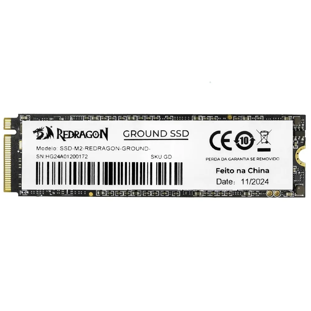 SSD Redragon M.2 512gb Ground Nvme - Gd-411 SSD Redragon M.2 512gb Ground Nvme - Gd-411