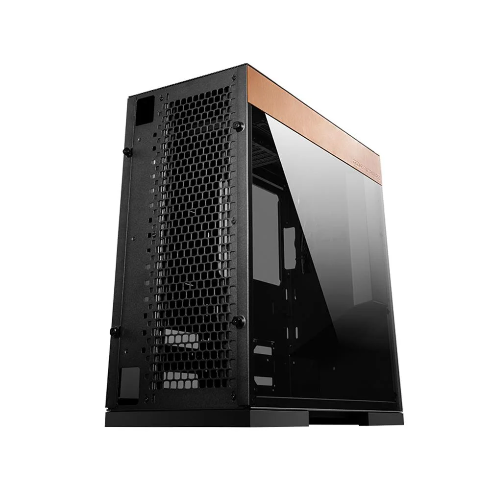 Imagem 5 de 5 do produto Gabinete Gamer Geometric Future Model 8 Cowboy Sem Fans Prata E Couro Genuíno