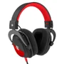 Headset Gamer Redragon Flamengo Vulture Zeus Preto E Vermelho